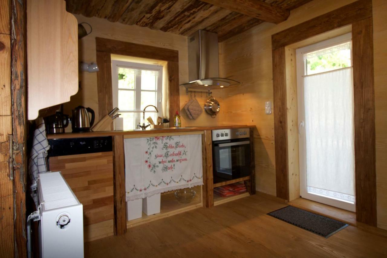 Ferienhaus Anno Dazumal, Wie Zu Opa'S Zeiten Klingenthal Exterior photo
